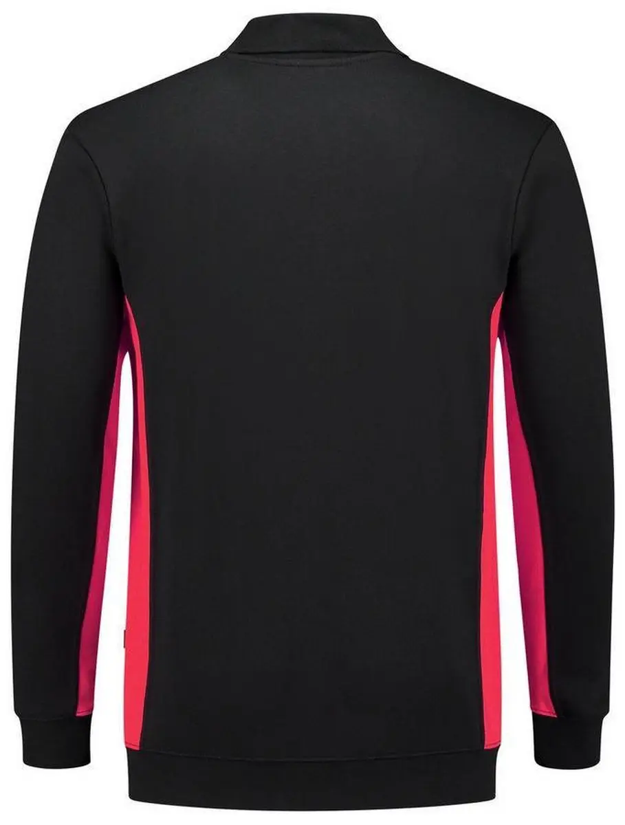 Tricorp 302003 Polosweater - Zwart/Rood XL