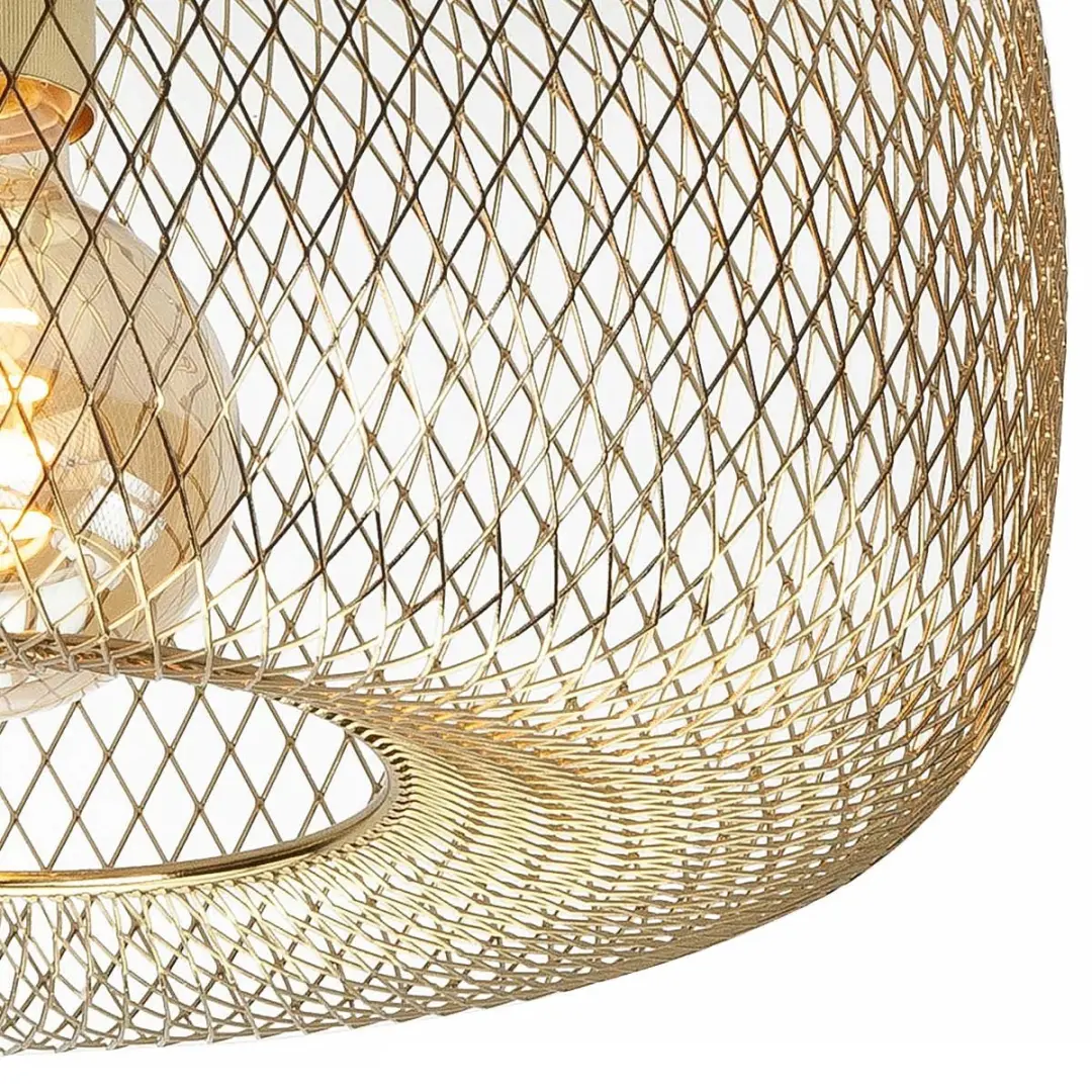 Highlight Honey Plafondlamp Ø32cm - Goud