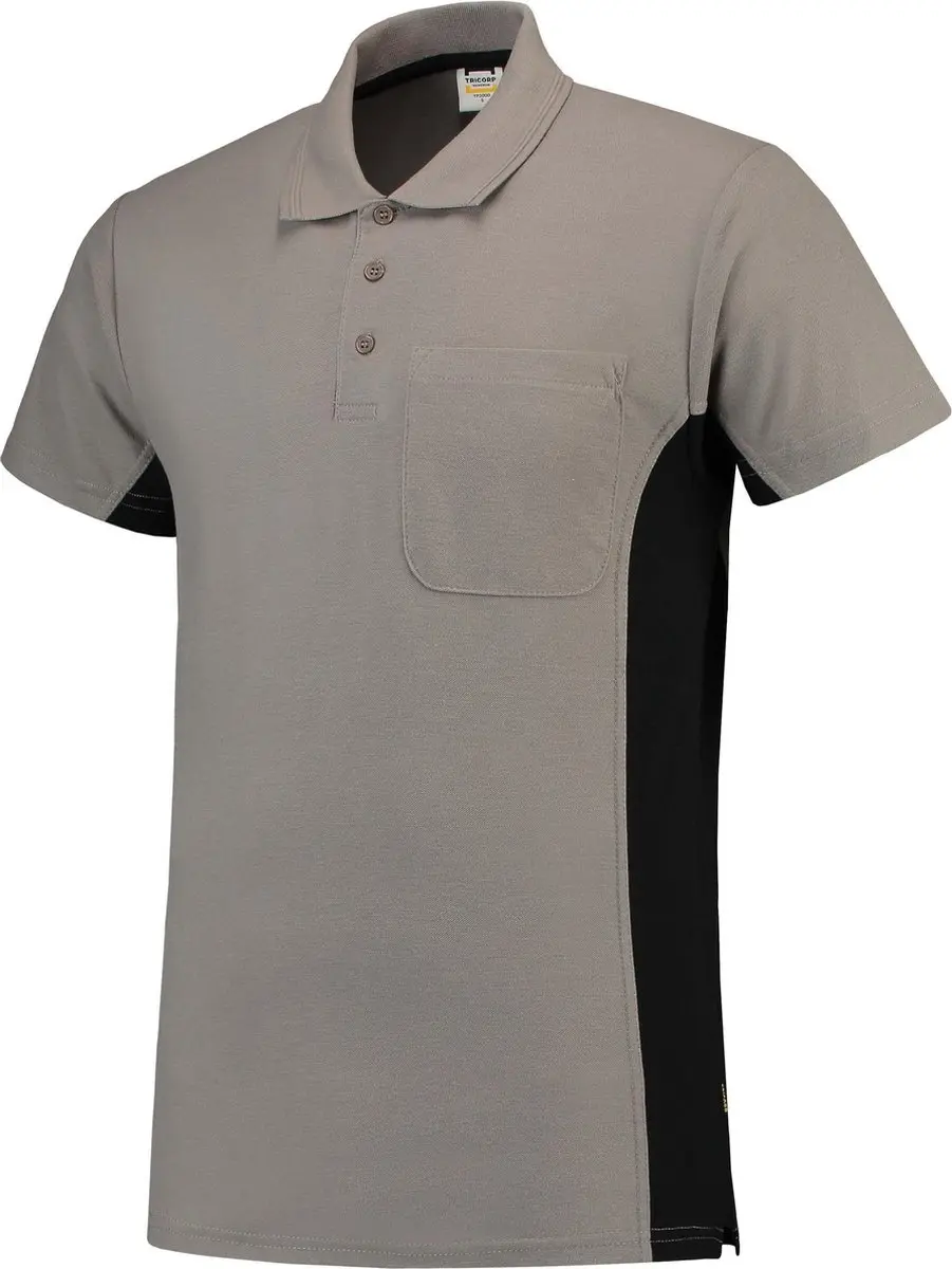 Tricorp Poloshirt Bi-Color 202002 - Navy/Limoengroen M