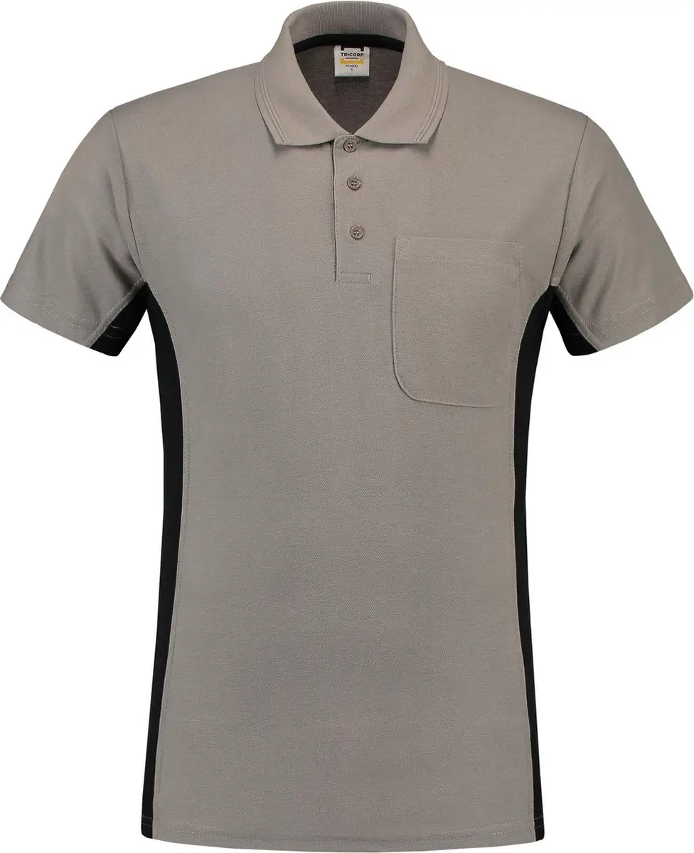 Tricorp Poloshirt Bi-Color 202002 - Navy/Limoengroen M