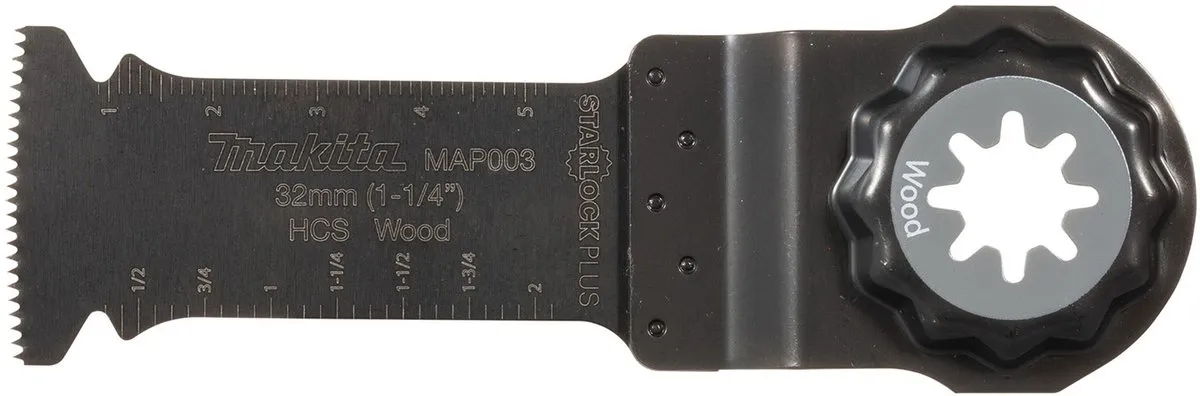 Makita MAP003 Invalzaagblad 32mm - Oscillerend Hout