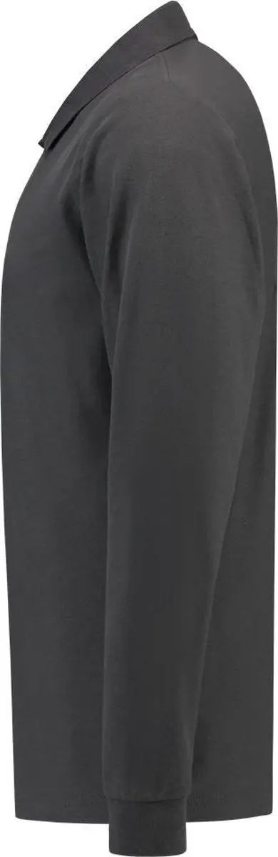 Tricorp Poloshirt Lange Mouw 201009 - Donkergrijs - XL