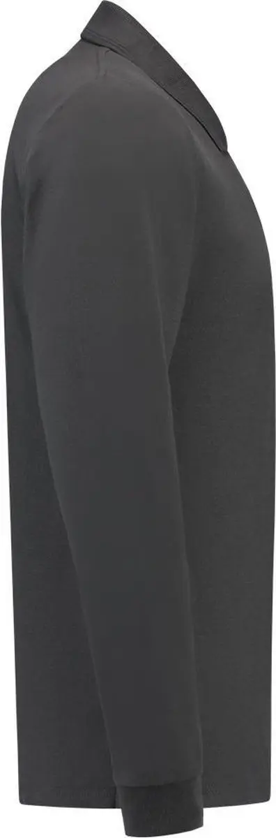 Tricorp Poloshirt Lange Mouw 201009 - Donkergrijs - XL - afbeelding 6 van 6