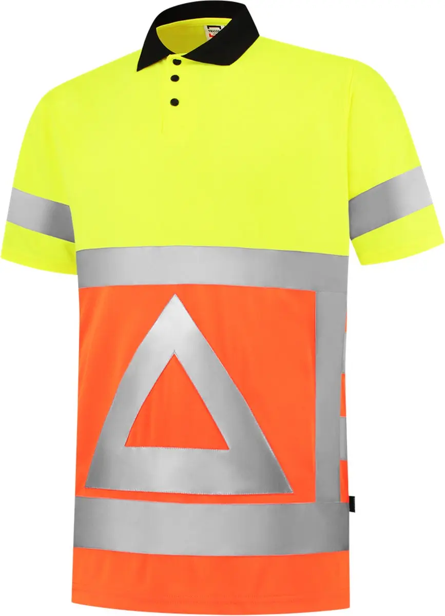 Tricorp Poloshirt Verkeersregelaar 203011 - Fluor Oranje/Geel S