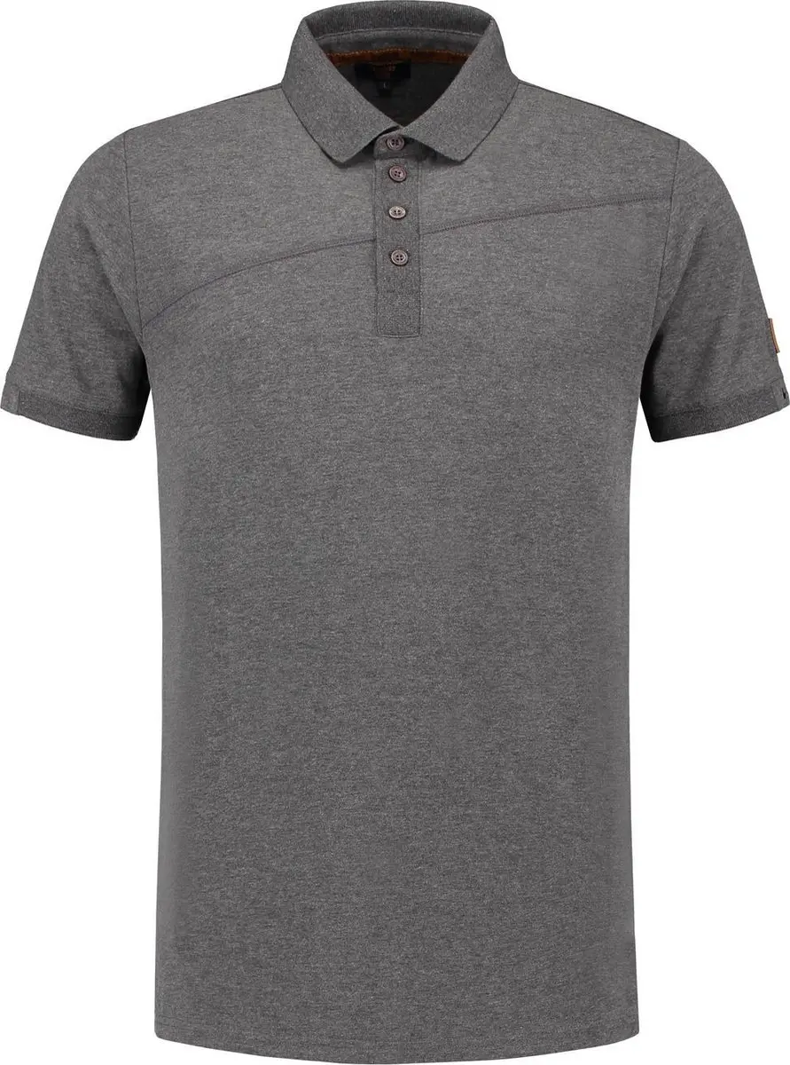Tricorp Poloshirt Premium Naden 204002 - Maat L - Grijs