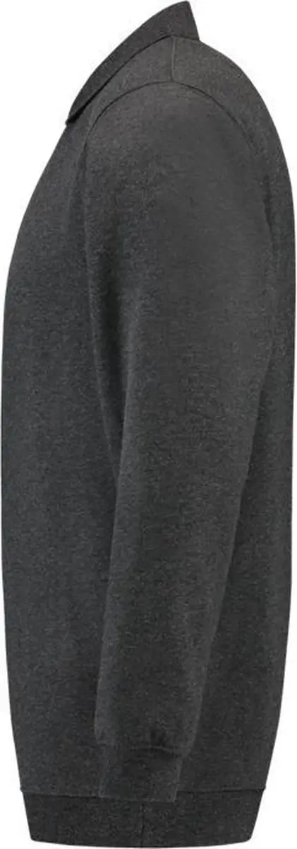 Tricorp Polosweater Boord 7XL - Antraciet Melange