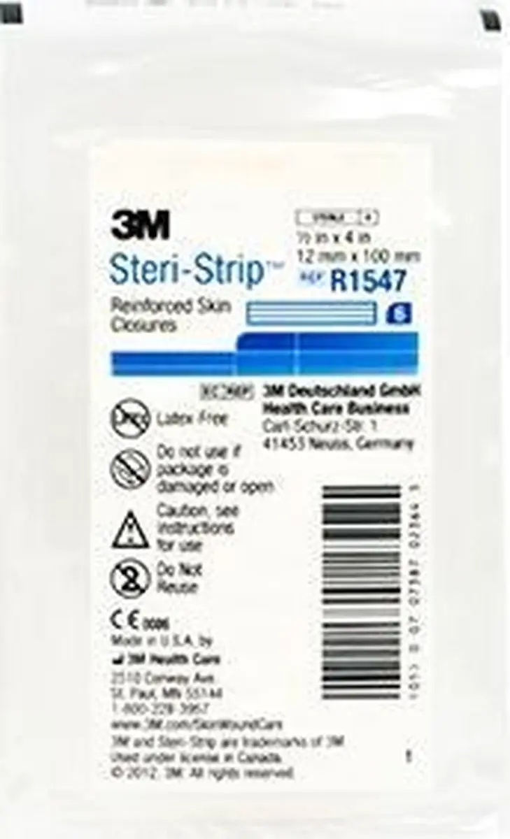 3M Steristrip Wondpleister 12x100mm