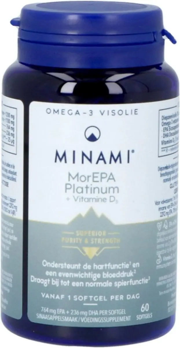Minami Morepa Platinum Vitamine D3 Caps 120