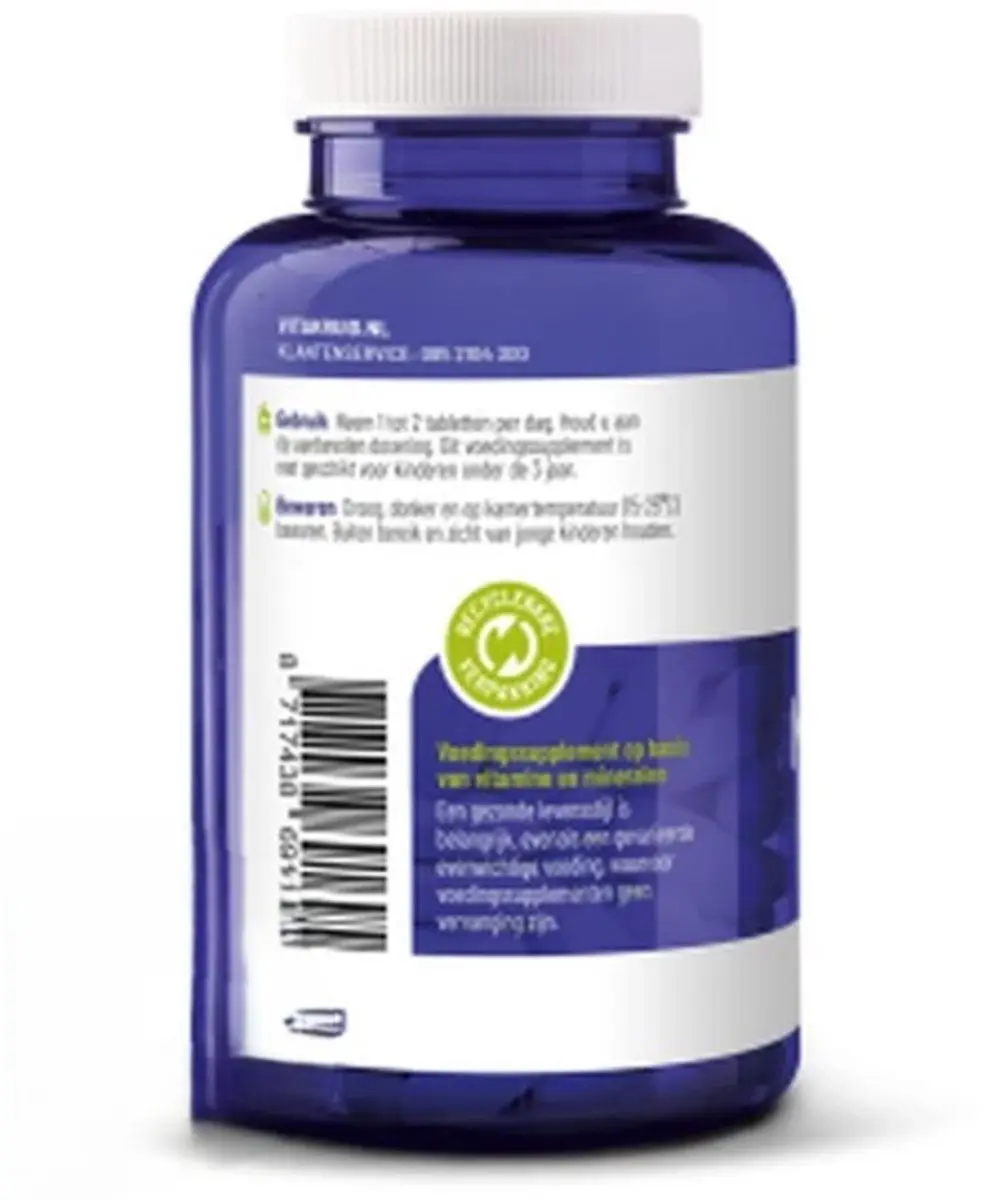Vitakruid Magnesium Malaat 30 tabletten