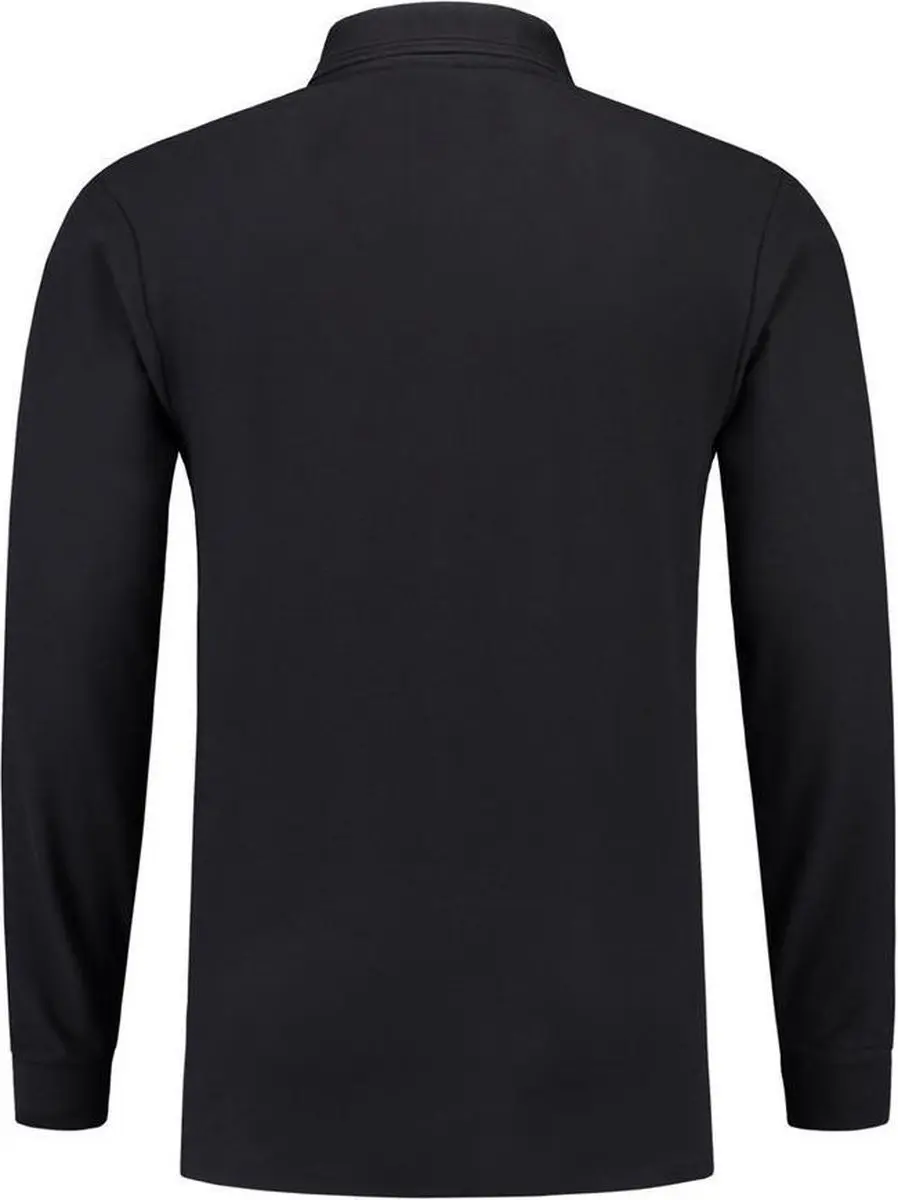 Tricorp Poloshirt Lange Mouw - M - Marineblauw