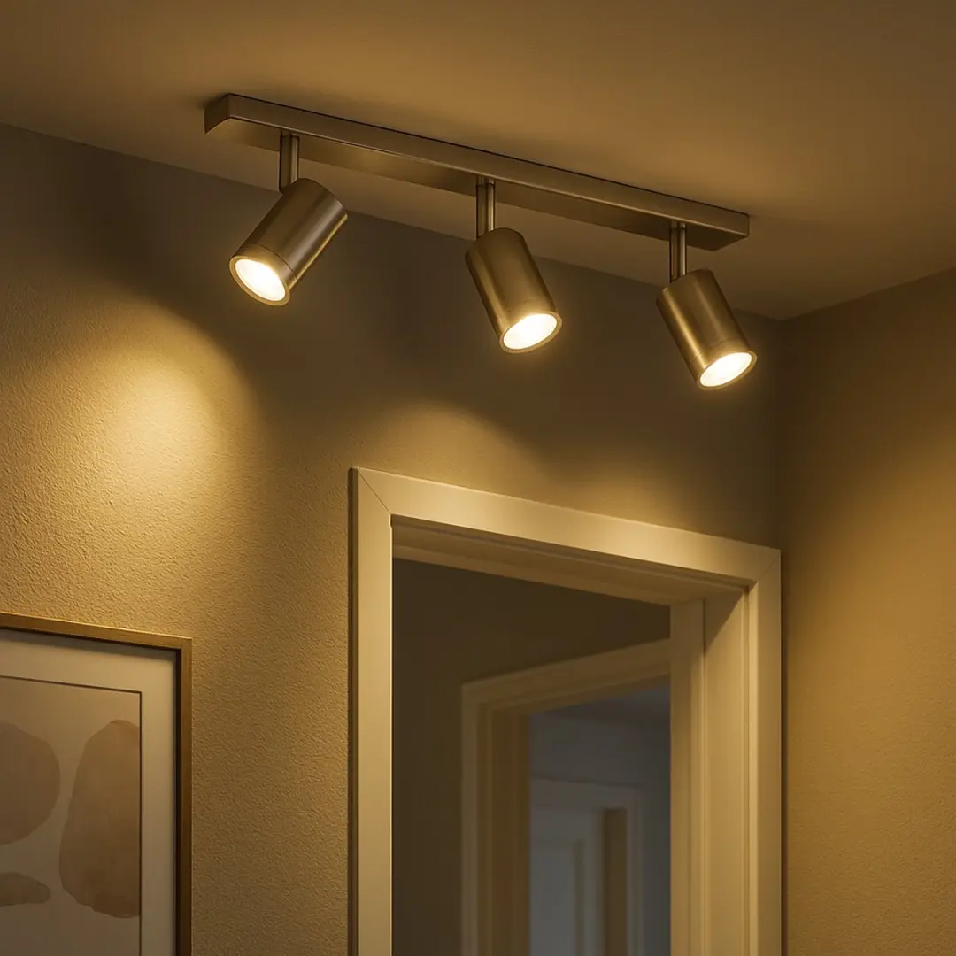 Highlight Aston Opbouwspot 3-voudig GU10 - 65cm - Zilver