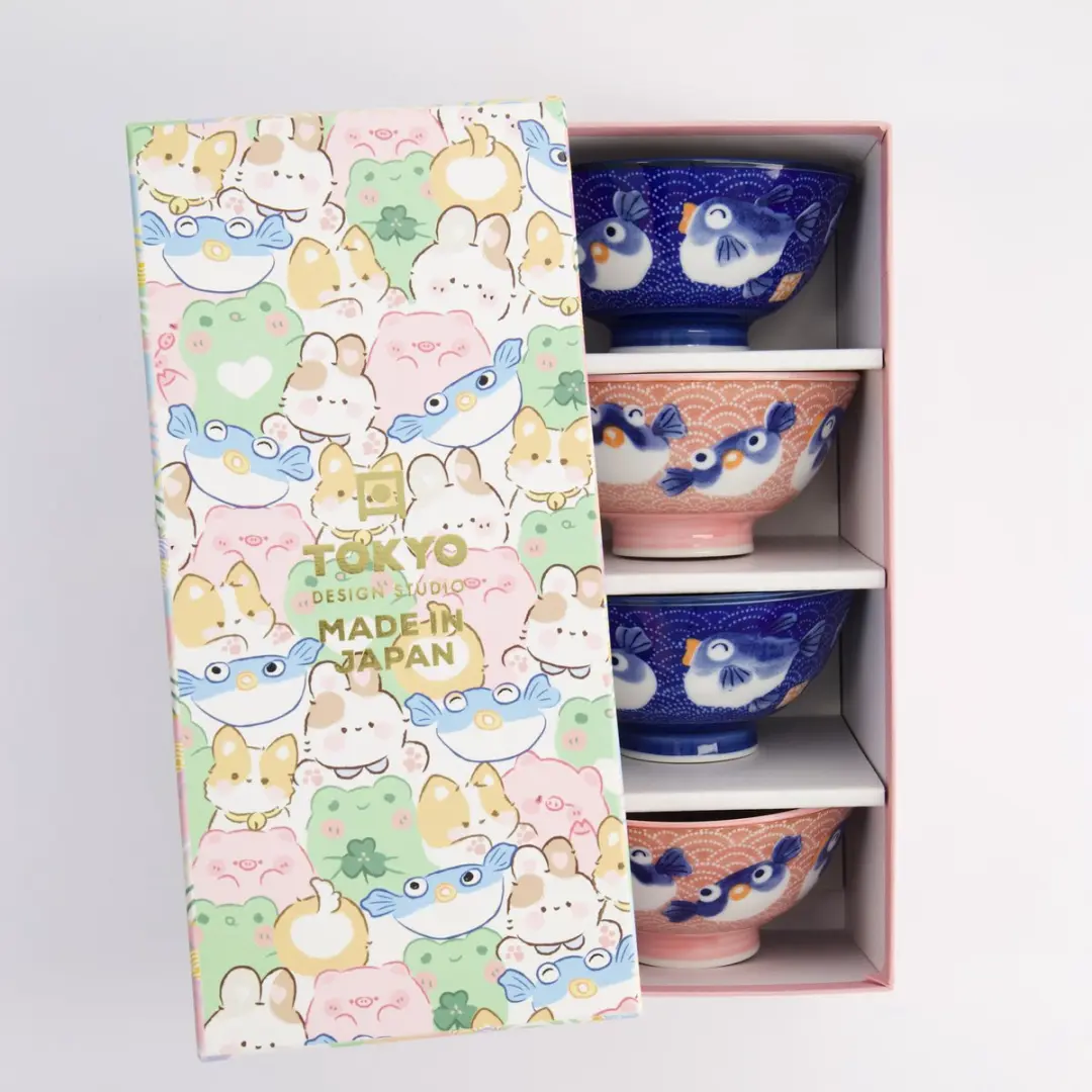 Tokyo Design Studio Kommen Giftset Kogelvis