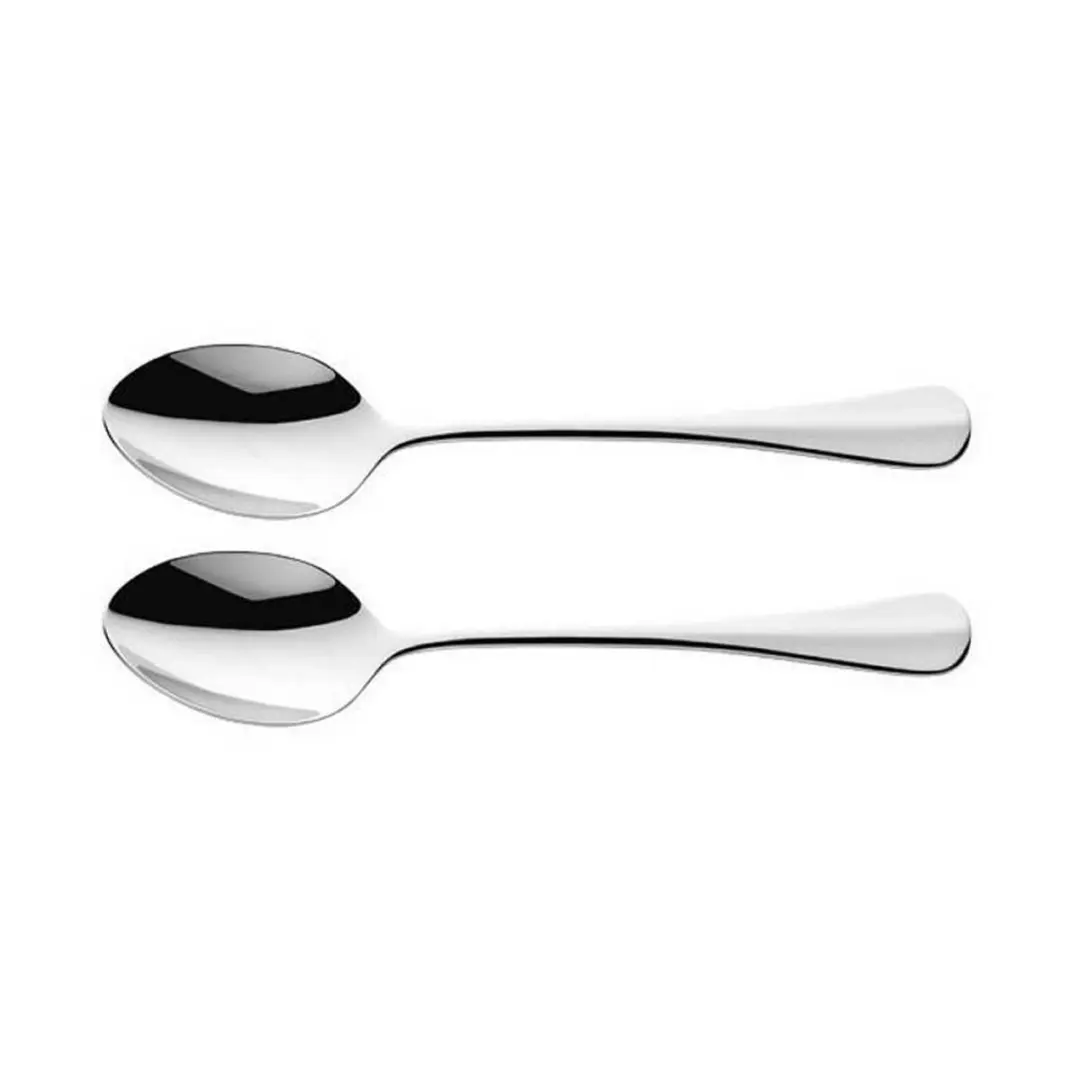 Amefa Baguette Dessertlepels - 2 Stuks - Zilver