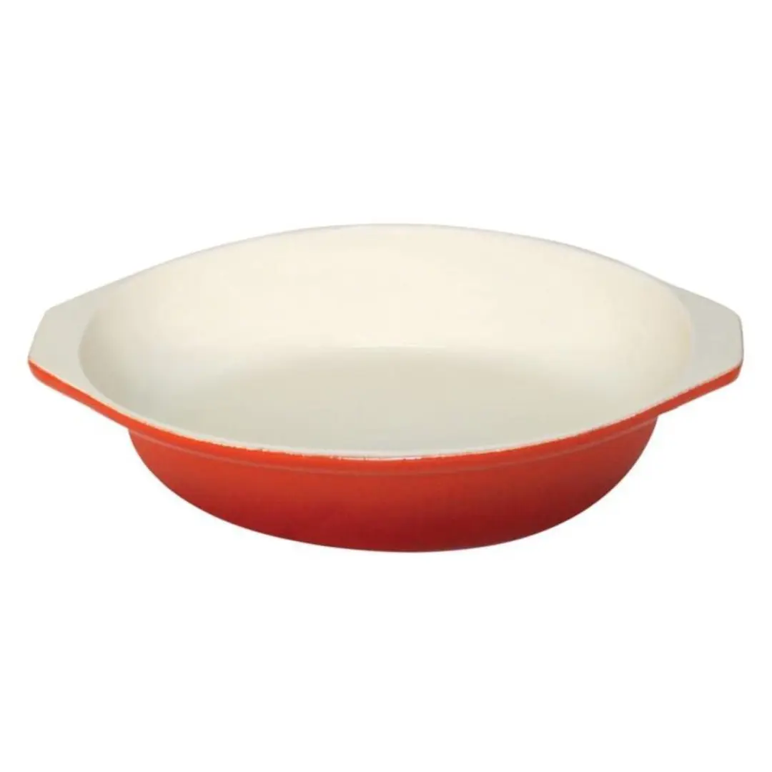 Vogue GH316 Schaal Gietijzer - 15x3cm 40cl - Oranje