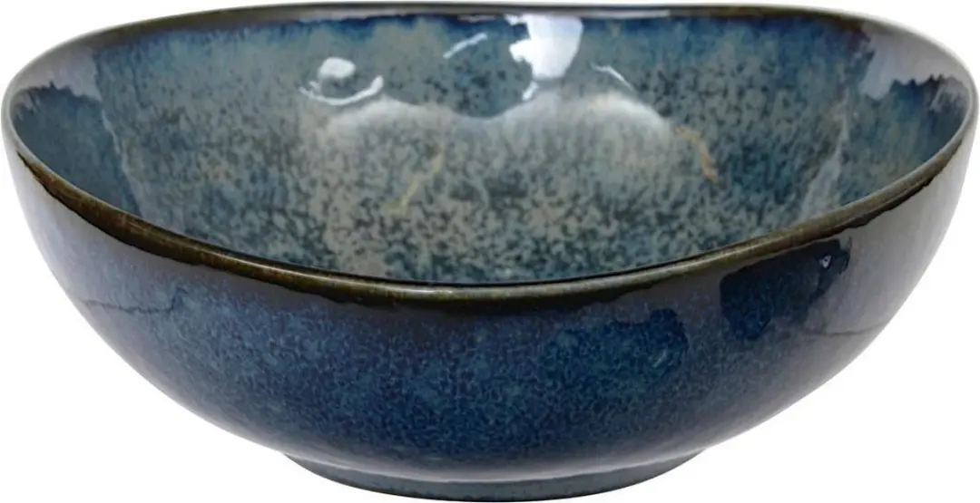 Tokyo Design Studio Cobalt Blue Oval Bowl 13.8x13.5x5.4cm
