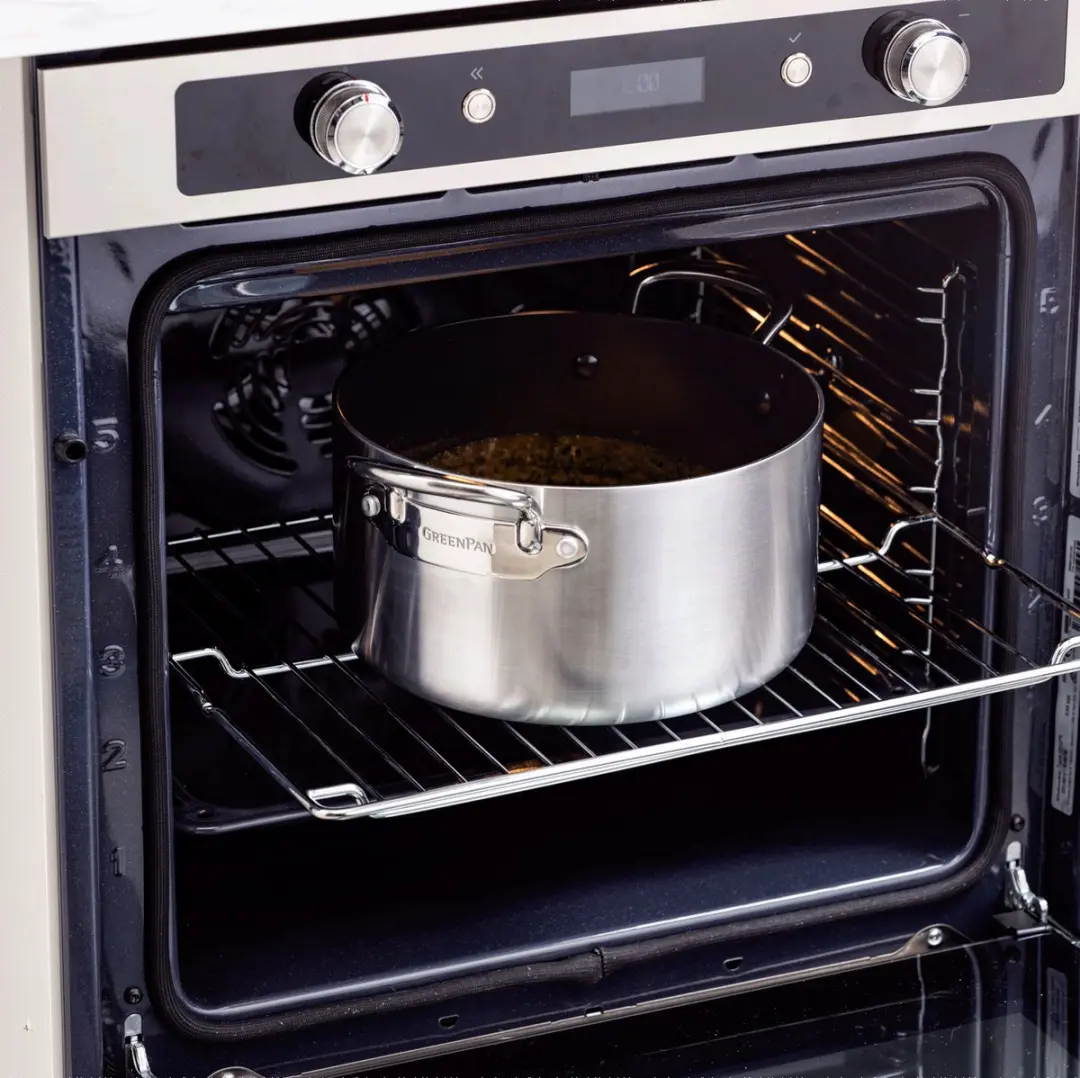 GreenPan Barcelona Evershine Kookpot 20cm - 3.1L - Zilver - afbeelding 6 van 6