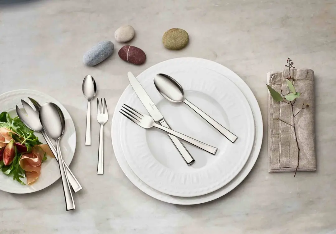 Villeroy & Boch Victor Kuchengabel Set 15,5cm - 6 Stuks - Roestvrij staal