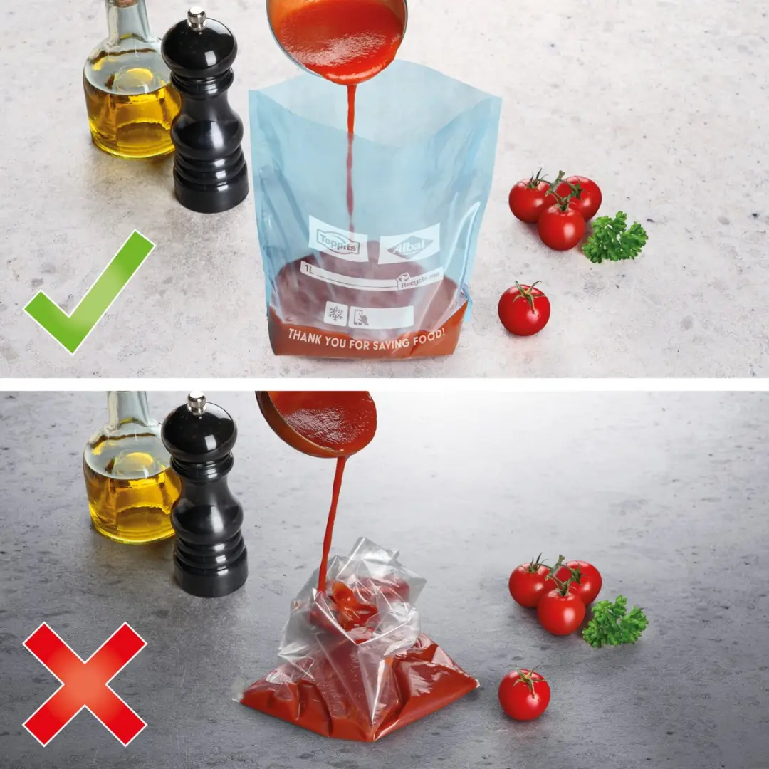 Toppits Diepvrieszakjes 3L - 30 Stuks