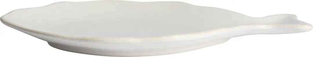 Gusta Bordje Vis 21,5x15,2cm - Wit