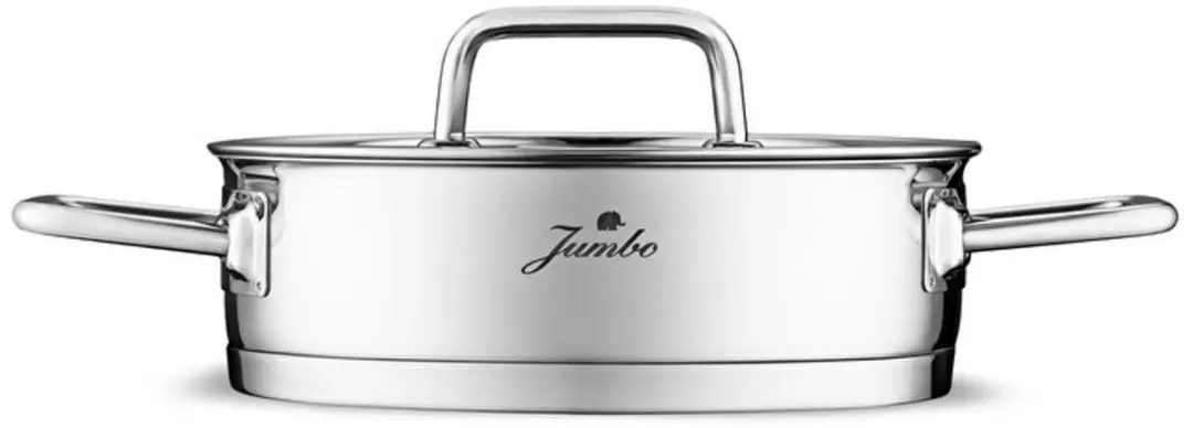 Jumbo Assos 6-delige RVS Sahan Set - Inductie - Roestvrij staal