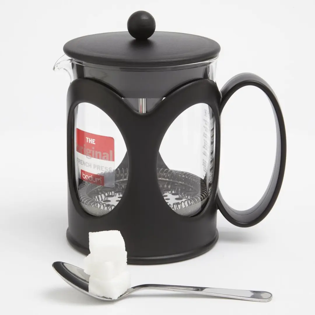 Bodum Kenya Cafetière 4 Koppen 0,5L - Zwart