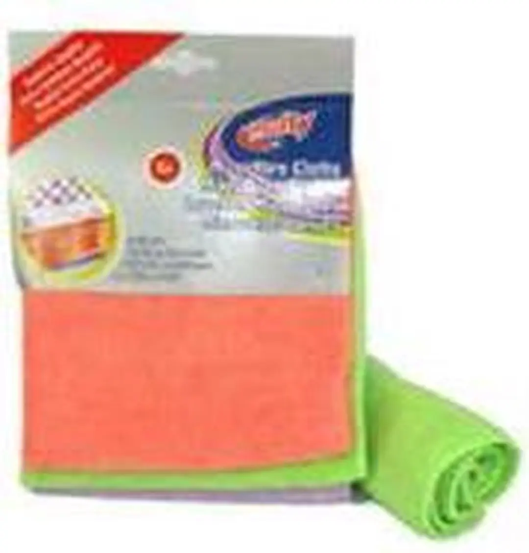 Multy Microvezeldoekjes - 3 Stuks - Rood/Groen/Paars