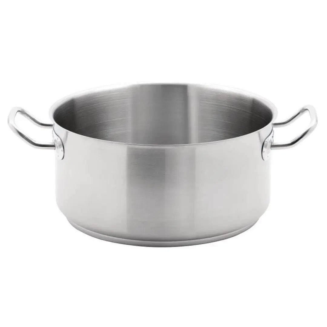 Vogue T177 RVS Kookpan 7,5L - 28cm - Grijs