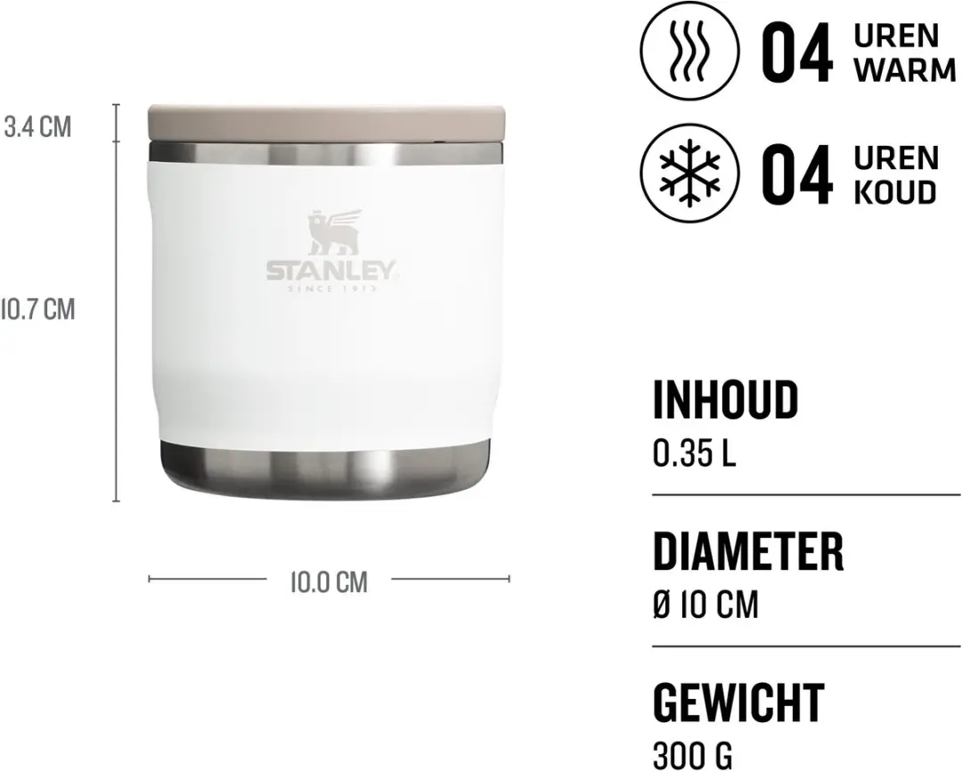 Stanley Adventure To-Go Thermos Lunchbox 350ml - Abyss