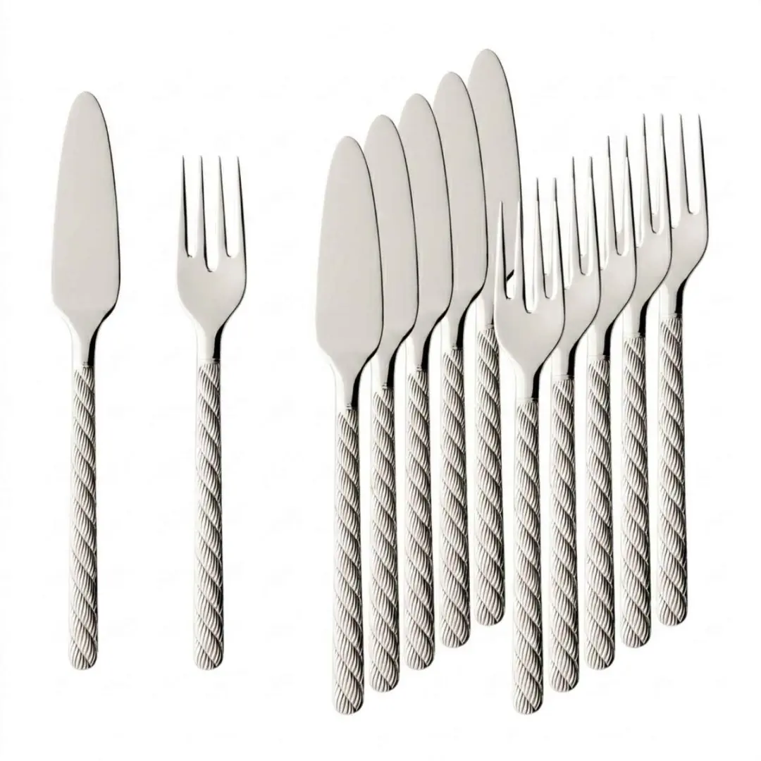 Fischbesteck Montauk Set van 6