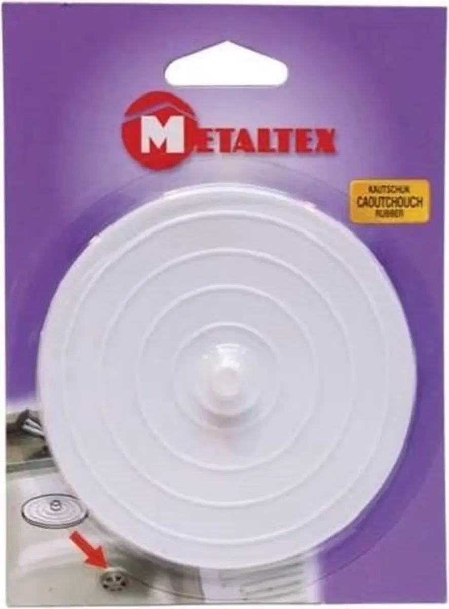 Metaltex Gootsteendop Universeel 297550 - Wit