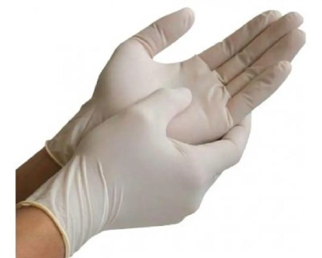 CMT Latex Handschoenen Gepoederd Wit