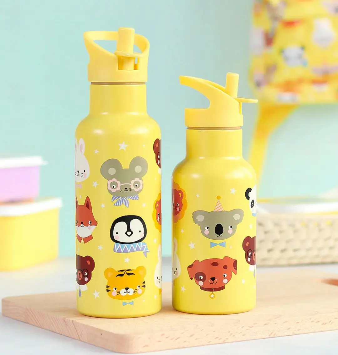 A Little Lovely Company Back to School Set Dierenvriendjes - 6 Stuks