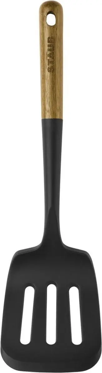 Staub Spatel met gleuven 31cm