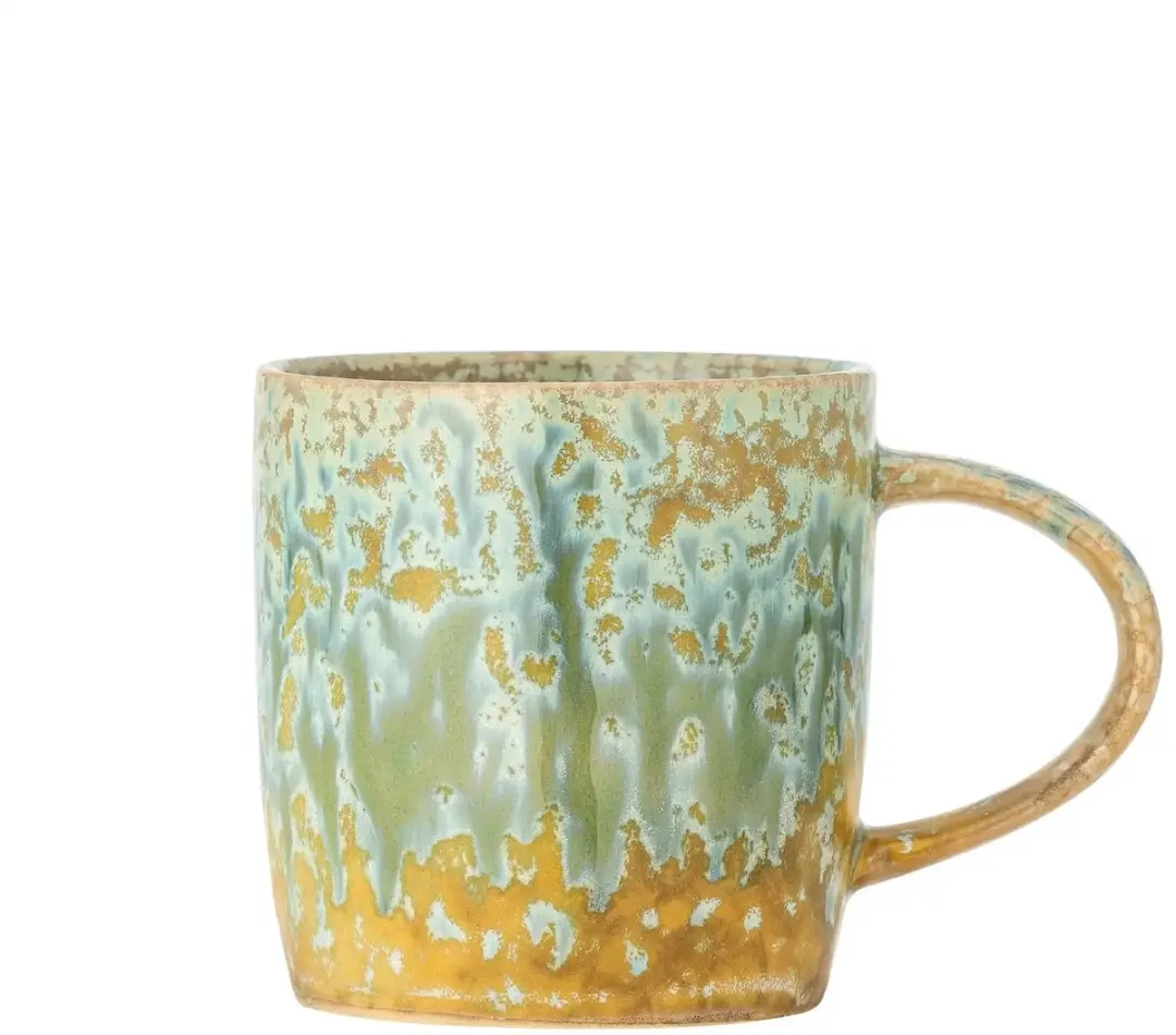 Bloomingville Mok Milani Aardewerk - 400ml - Groen - Ø80cm - afbeelding 6 van 6