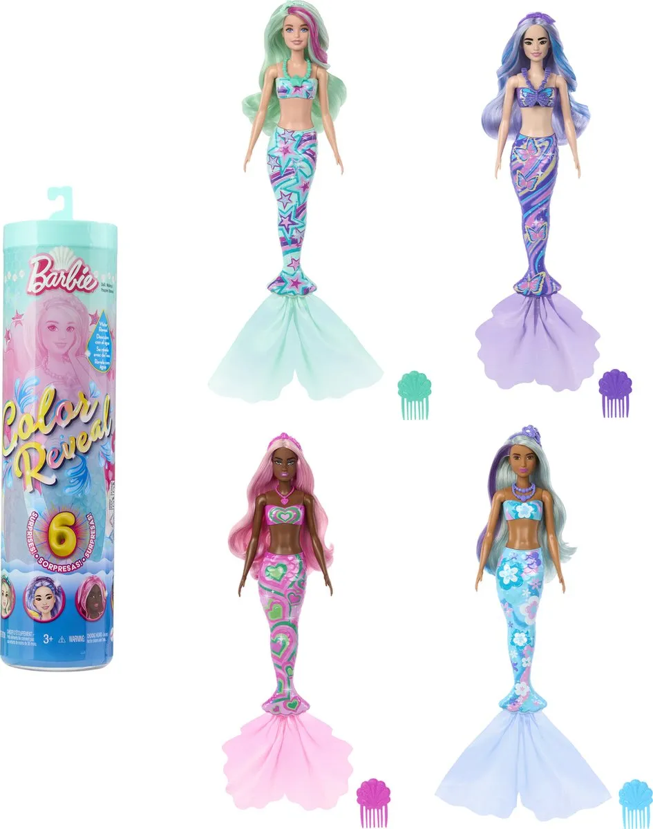 Barbie Color Reveal Pop Modepop