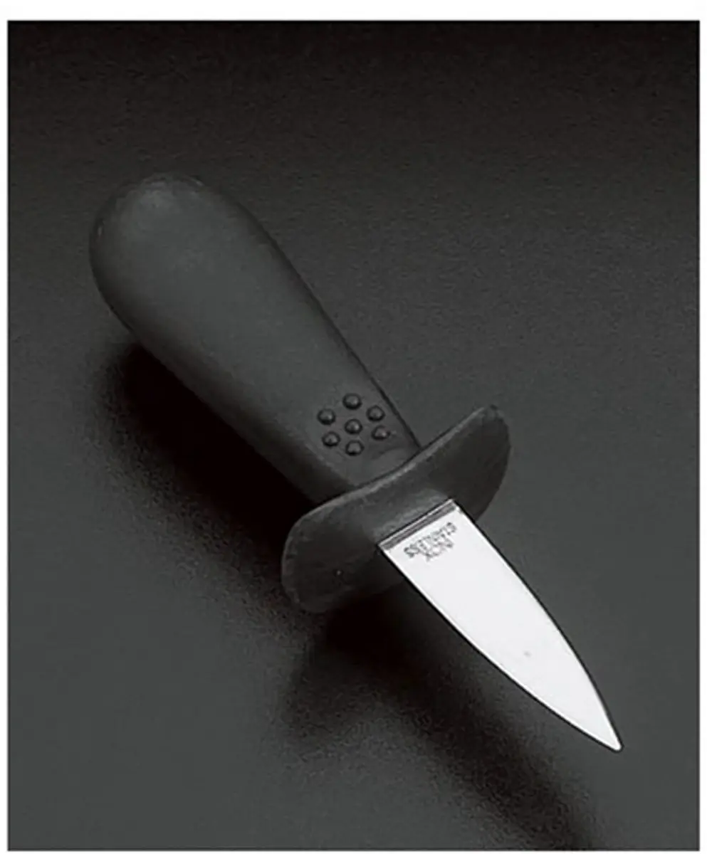 Metaltex Oestermes 251055 - Zwart/Zilver
