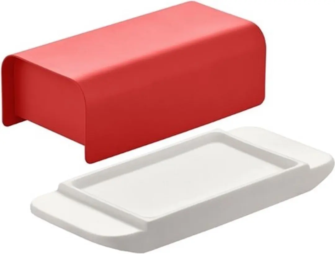 Alessi Mattina Brooddoos - Rood