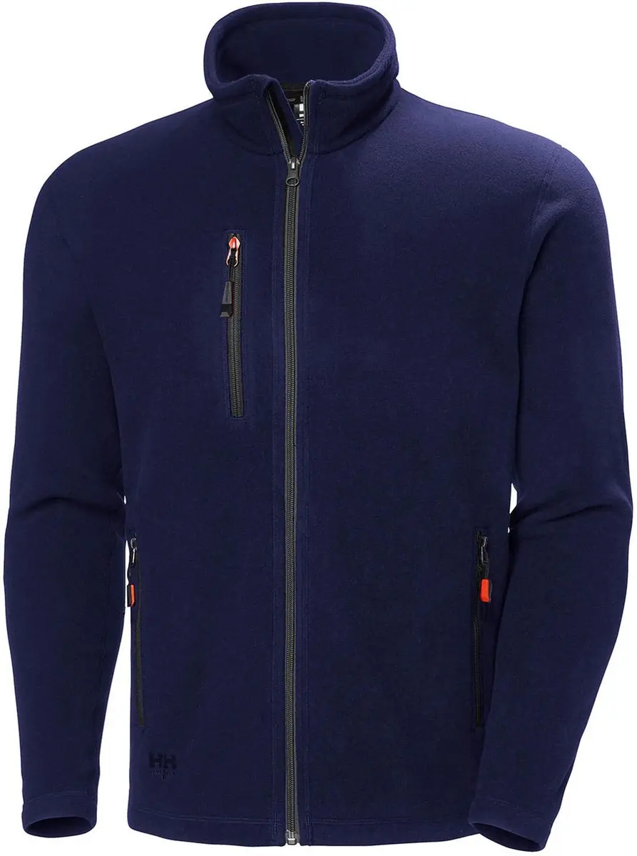 Helly Hansen Oxford Fleece Jacket 72026 - Marine Blauw M