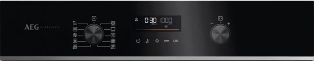 AEG Series 6000 TK6NK50FB CombiQuick Oven - 44L - 3000W - Zwart