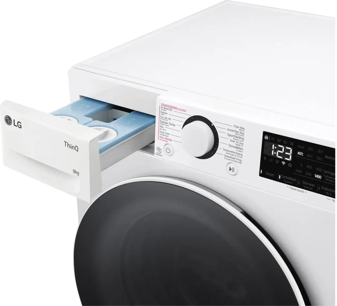 LG F4WR3509S0W Wasmachine 9kg - Wit