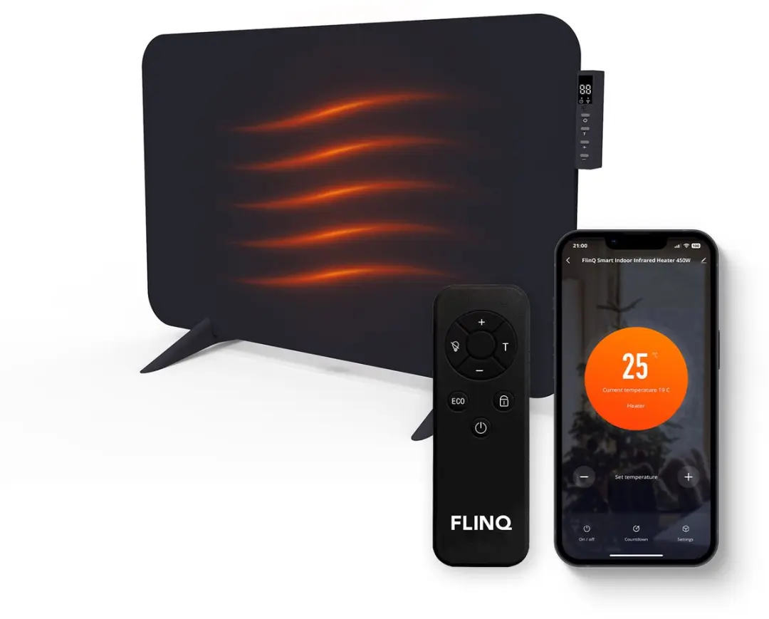 FlinQ Infrarood Paneelverwarmer 800W