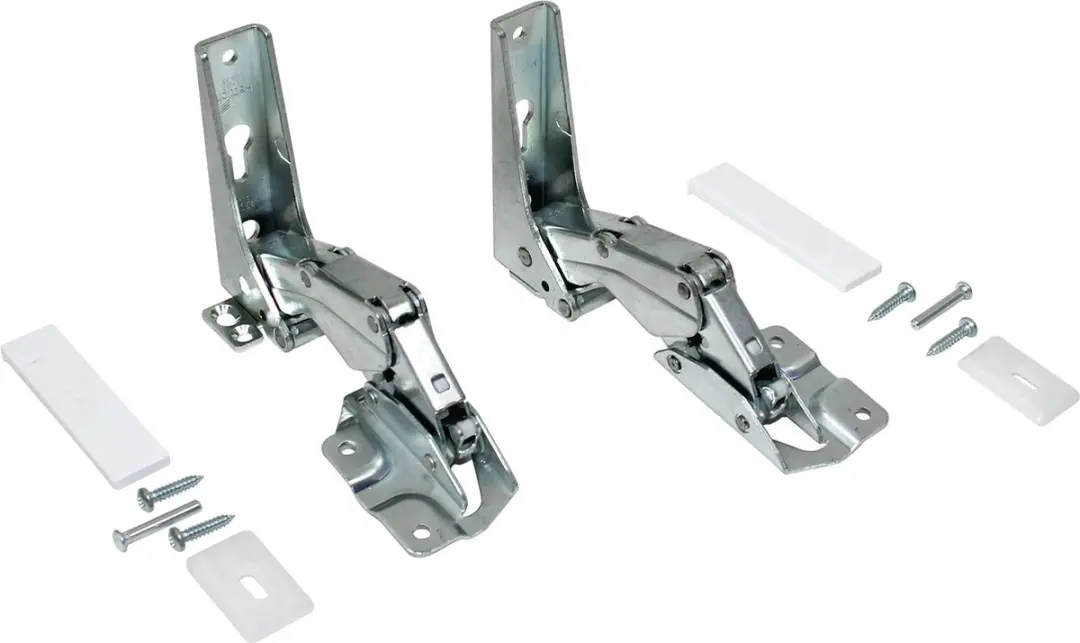 Whirlpool Scharnier- en schokdemperkit 484000000971 - Zilver