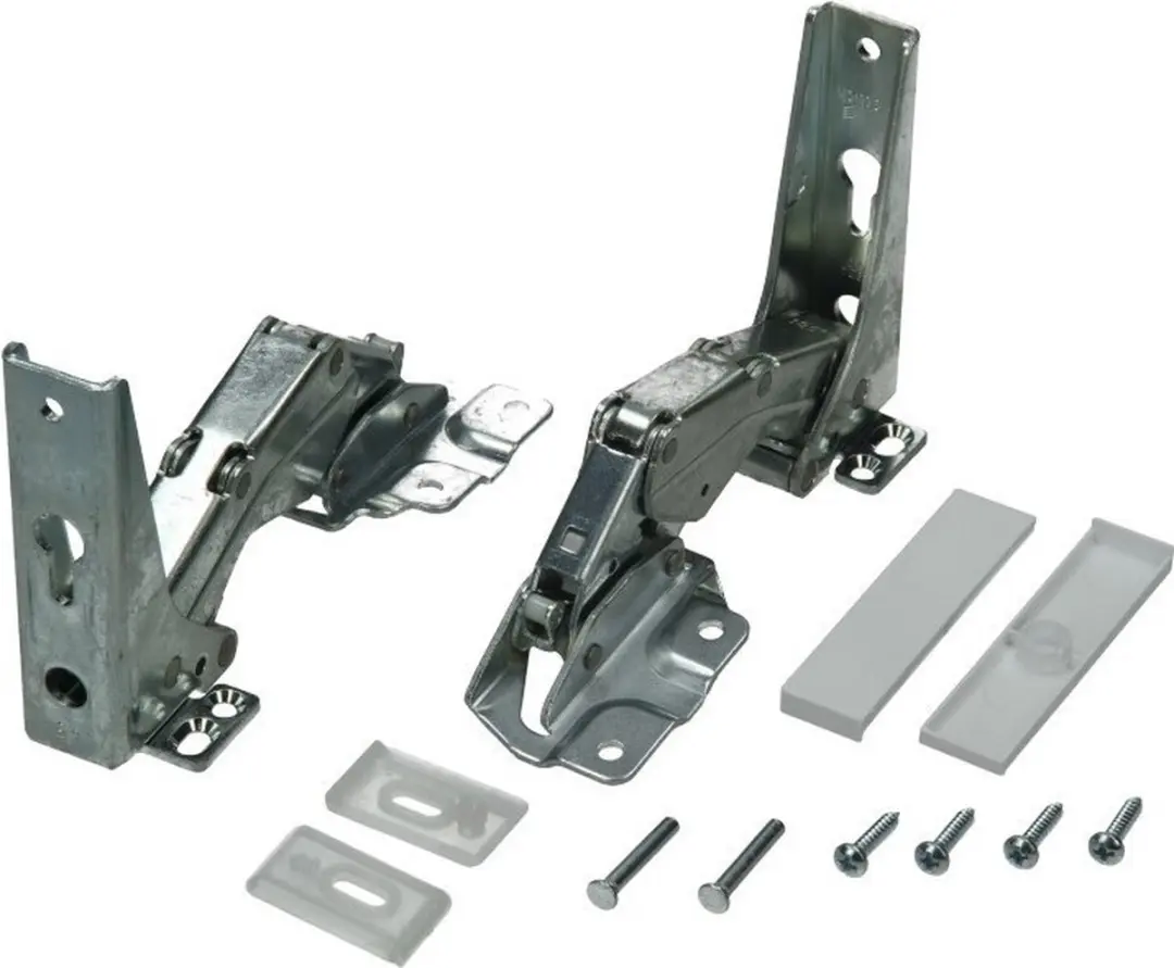 Whirlpool Scharnier- en schokdemperkit 484000000971 - Zilver