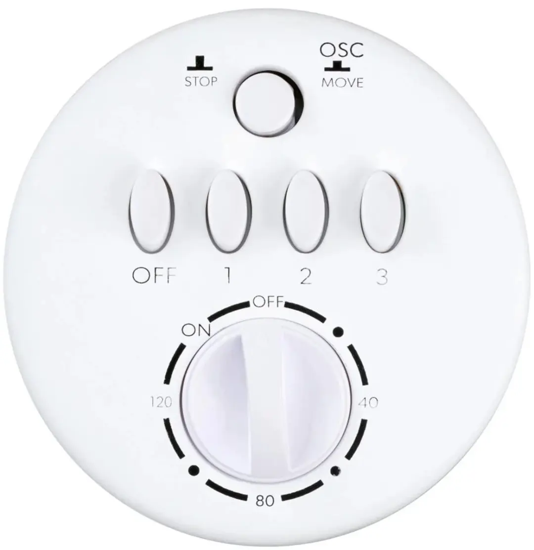 Tronic Torenventilator 79cm - Wit - 50W