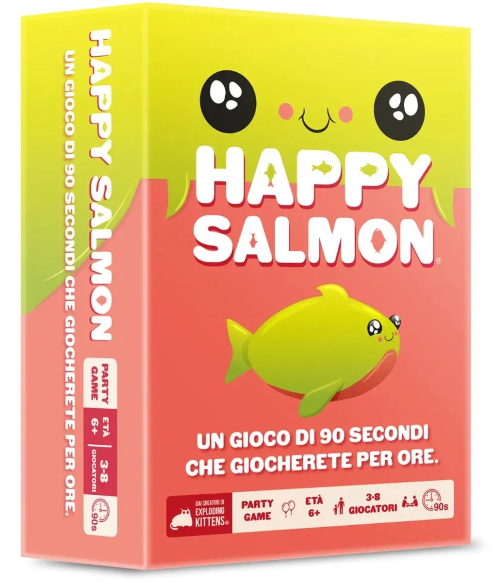 Asmodee Happy Salmon 2 Bordspel - 3-8 Spelers