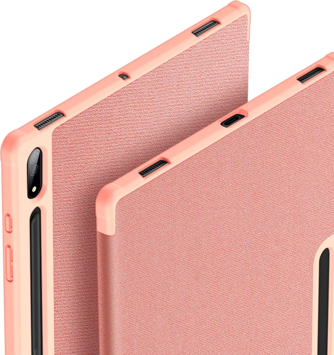 Dux Ducis Domo Book Case SH00064929 - Tablethoes Samsung Galaxy Tab S9 Ultra - Roze