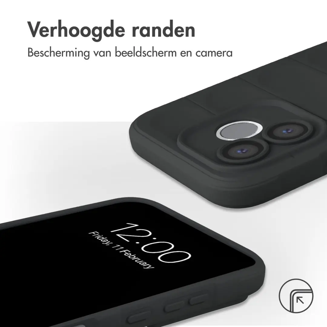 Imoshion Hoesje Honor 600 Lite 5G - Zwart