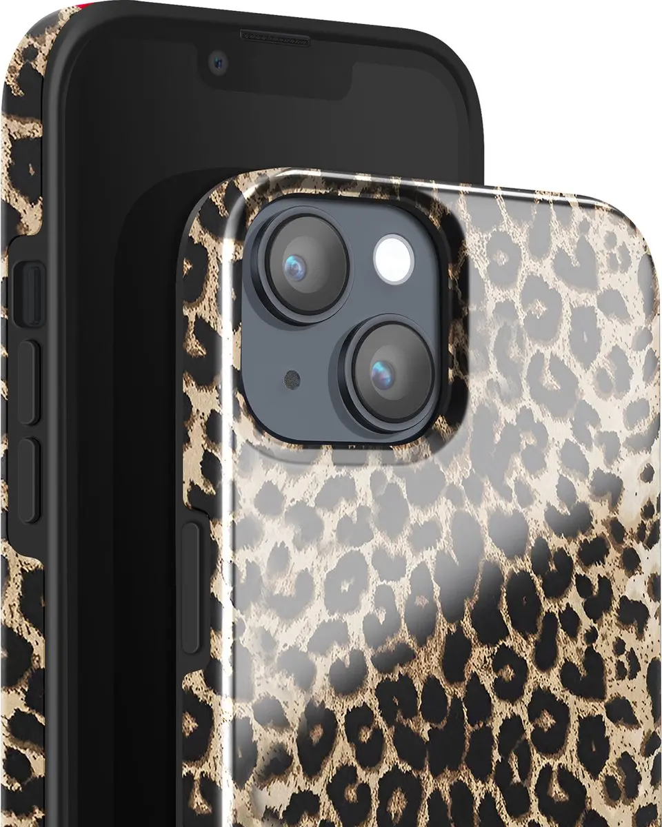 Burga Hoesje iPhone 14 Schokbestendig - Zwart