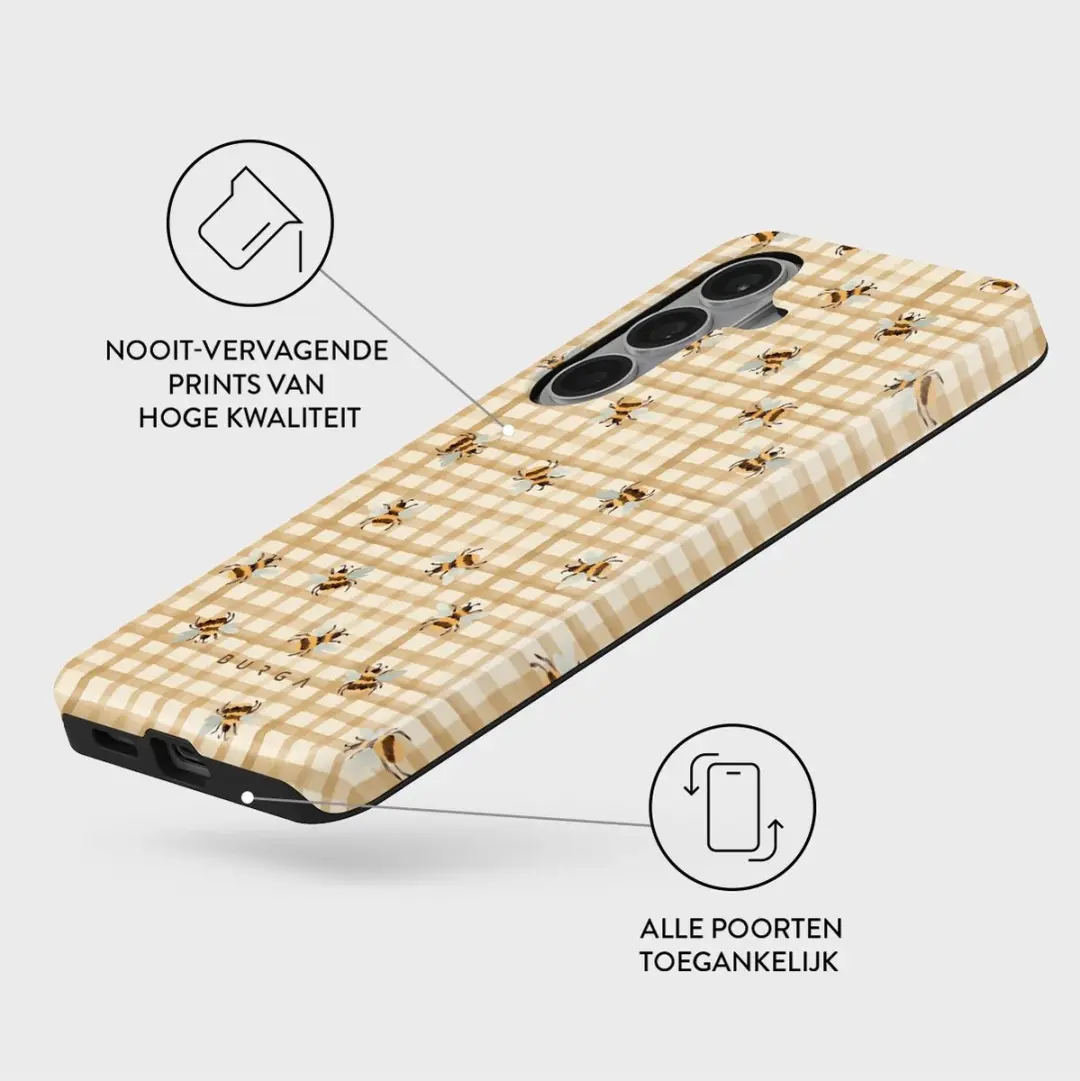 Burga Tough Backcover MagSafe - Geel - Samsung Galaxy S26