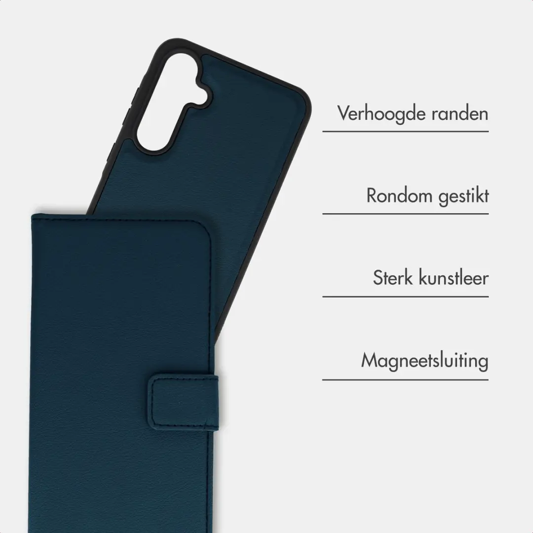 Imoshion Bookcase Hoesje Samsung Galaxy A55 - Blauw